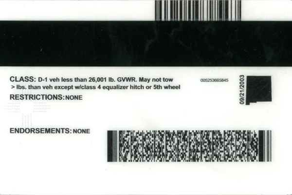 Buy New Mexico fake ID front view online