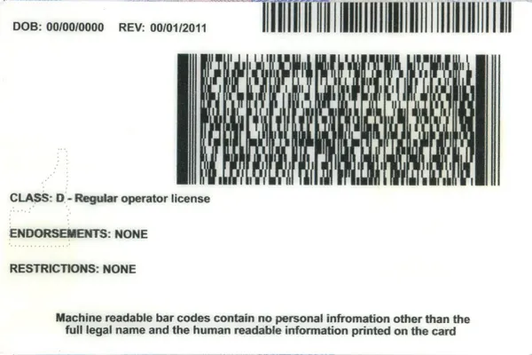 Buy Idaho fake ID front view online