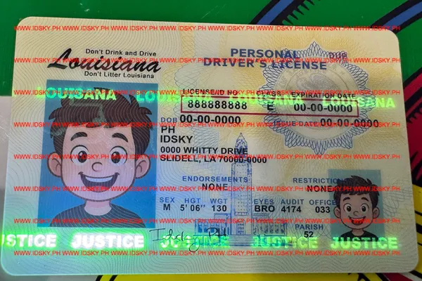 Order Louisiana fake ID - fast delivery and best price guaranteed
