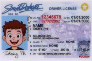 Order South Dakota fake ID - fast delivery and best price guaranteed