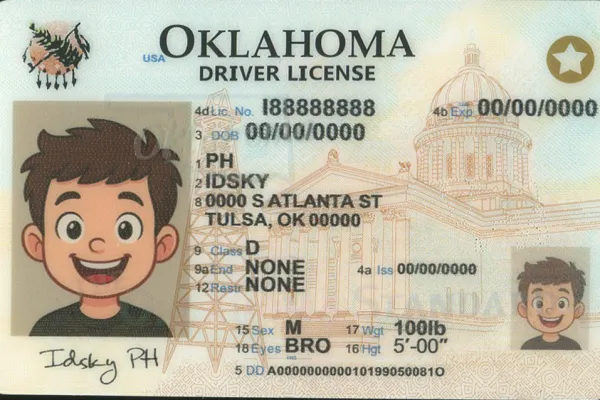 Order Oklahoma fake ID - fast delivery and best price guaranteed