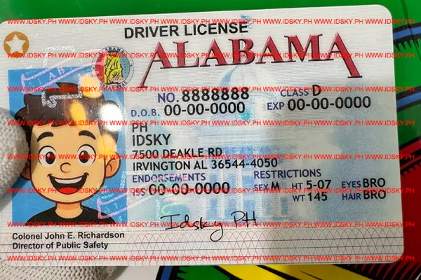 Order Alabama fake ID - fast delivery and best price guaranteed