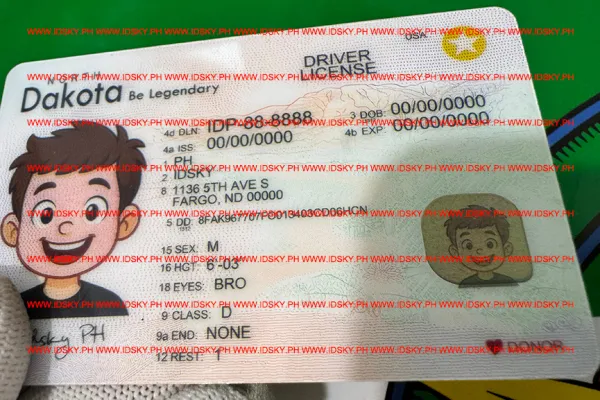 Order North Dakota fake ID - fast delivery and best price guaranteed